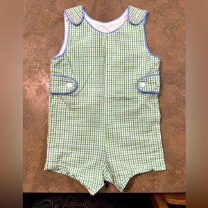 Worn once 18 month plaid Jon Jon